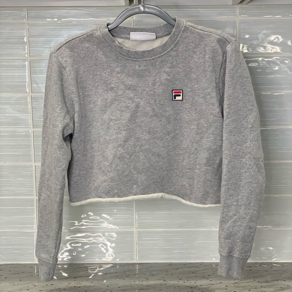 Fila Cropped Sweatshirt